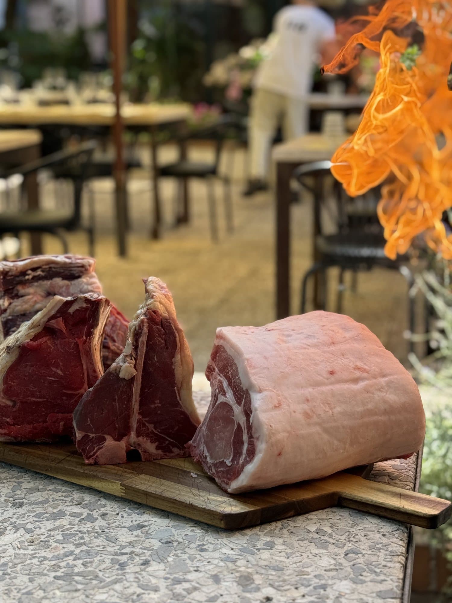 La carne alla brace
