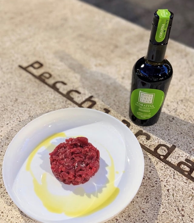 Tartare di Manzo monocultivar Monini